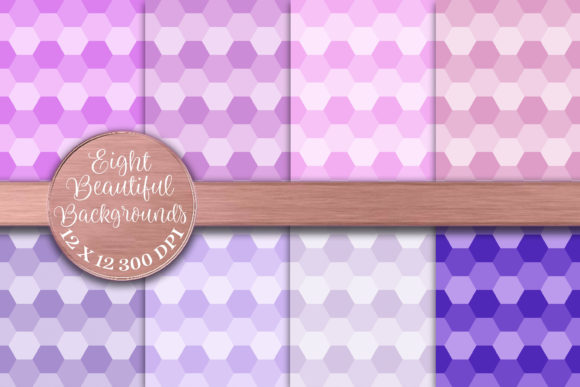 Purple & Pink Honeycomb Collection