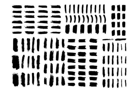 Reclaiming Authenticity in Digital Design: The Strategic Value of the Grunge Brush Strokes Mega-Collection