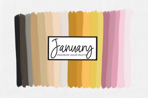 Revitalizing Digital Art with the New Year Procreate Color Palette