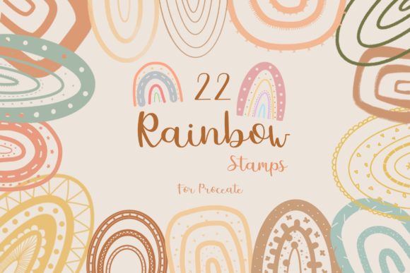 Streamlining Digital Design Workflows with Procreate Rainbow Stamp Brushes