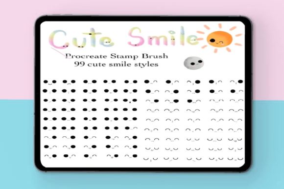 Unlocking Joy in Digital Art with 99 Cute Smile Stamp Brushes